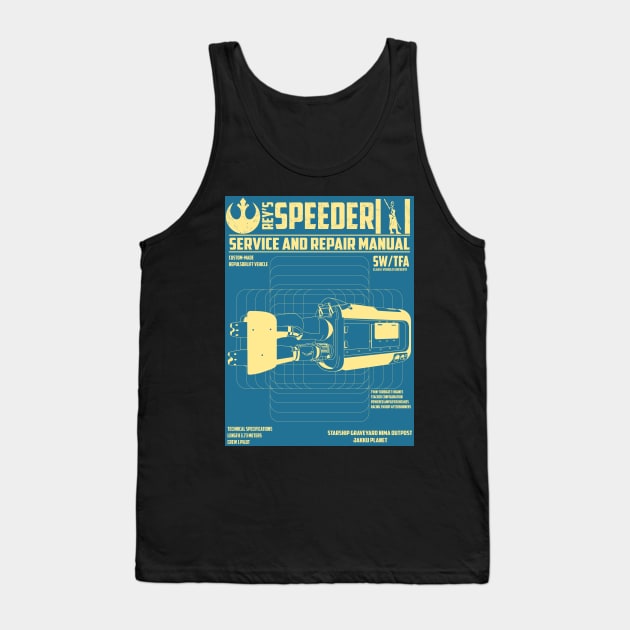 SPEEDER Tank Top by KARMADESIGNER T-SHIRT SHOP